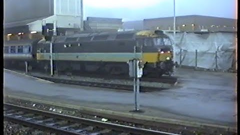 British Rail 1992-Exeter St Davids with Classes 33, 37, 47 & InterCity 125 HST