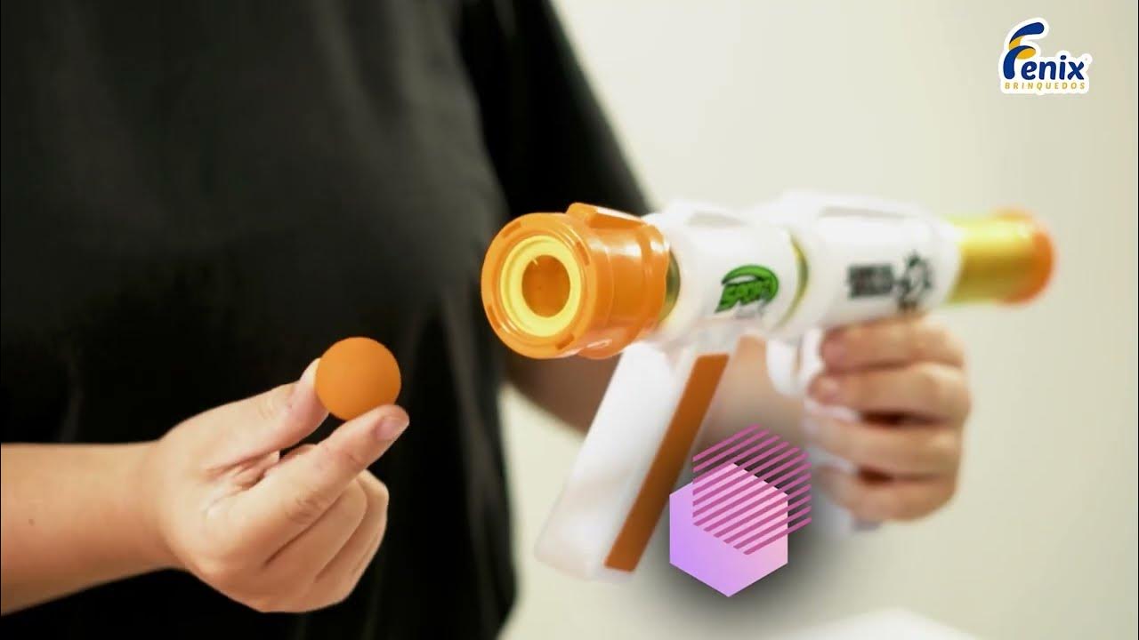 Brinquedos - Lançador Pow Pow Ball - Fenix Brinquedos - Loja Virtual