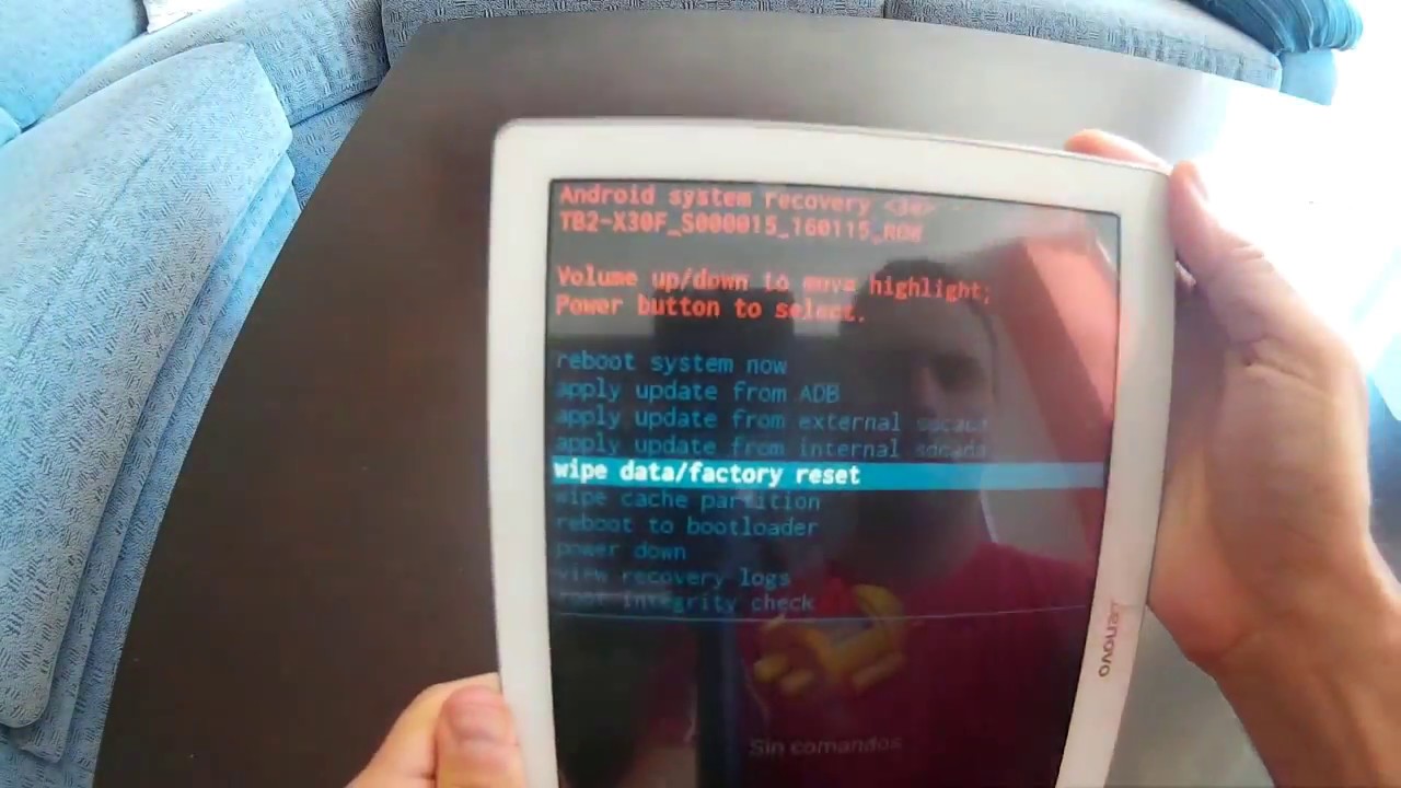 Tablet Lenovo no arranca y está bloqueada - YouTube