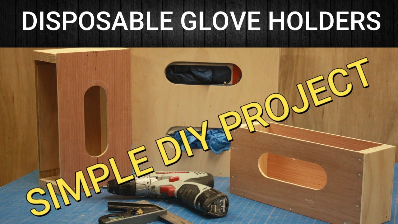 Glove Holder Wall Box Organizer Mount Dispensergloves Disposable