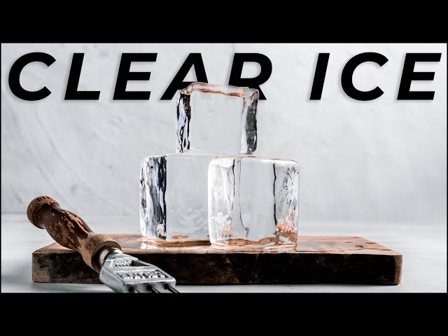 A Step by Step Guide for Making Your Own Clear Custom Ice