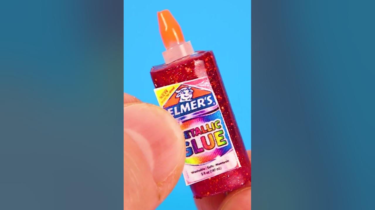 DIY Miniature Elmer's Glue [REALLY WORKS] 