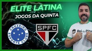 Dicas da Elite Latina no Rei do Pitaco - Jogos da Quinta #libertadores