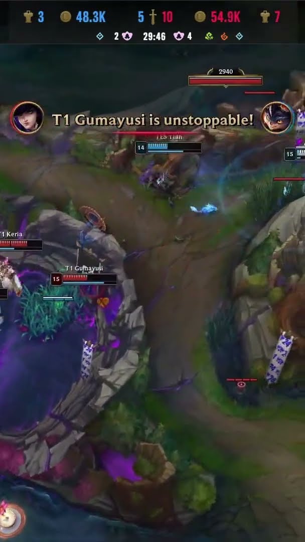 Luta incrível da T1! #Worlds2024