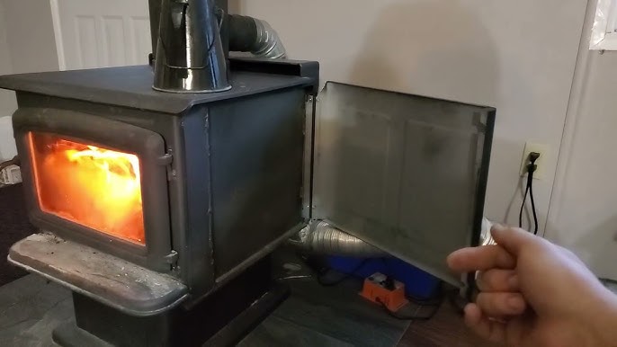 Changing out the fire brick in my country hearth wood stove. 