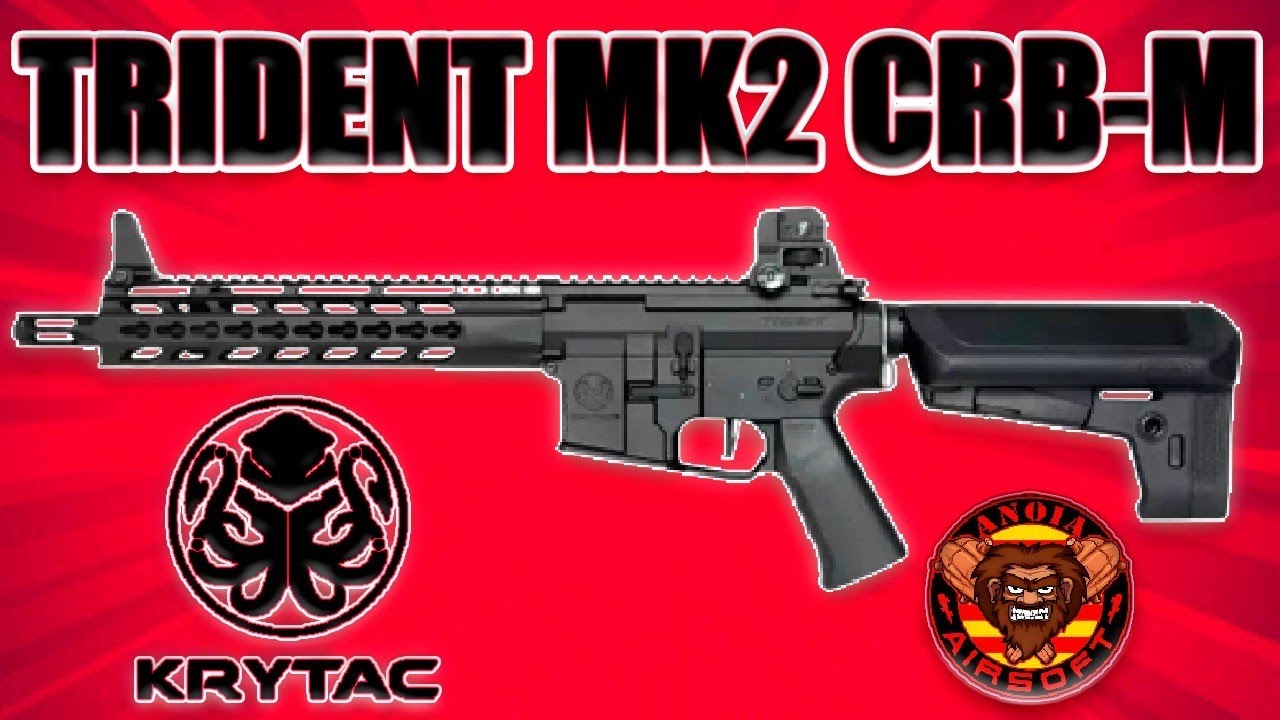 Réplica de Krytac la Trident MK2 CRB-M Custom tipo Navy Seal Team