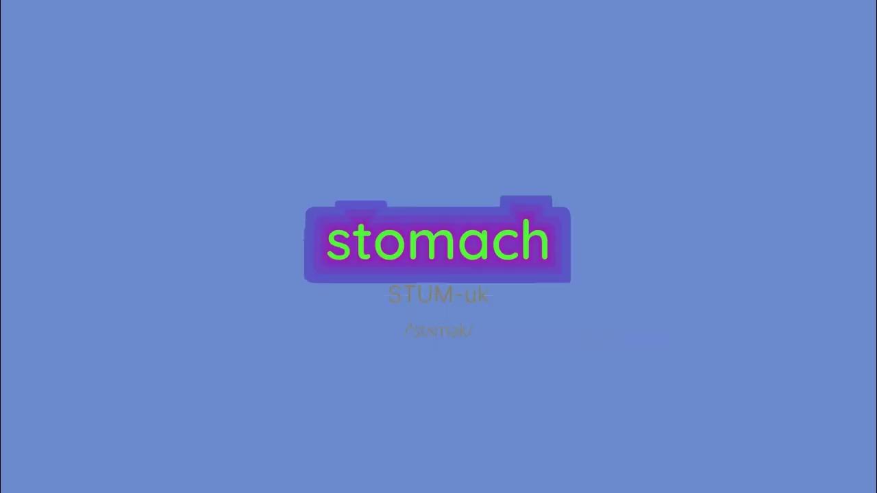 How To Pronounce Stomach YouTube how-to-pronounce-stomach-youtube