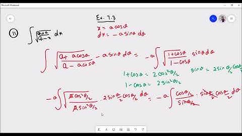Chapter 7 - Integration Class 12: Exemplar problems (Part 126)