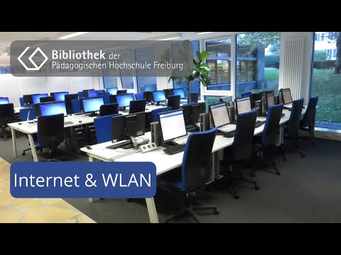 Internet & WLAN in der Bibliothek der PH Freiburg