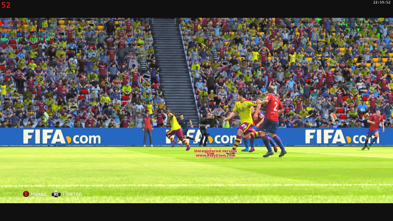 fifa16 Iniesta выдал супер-пас на Koke