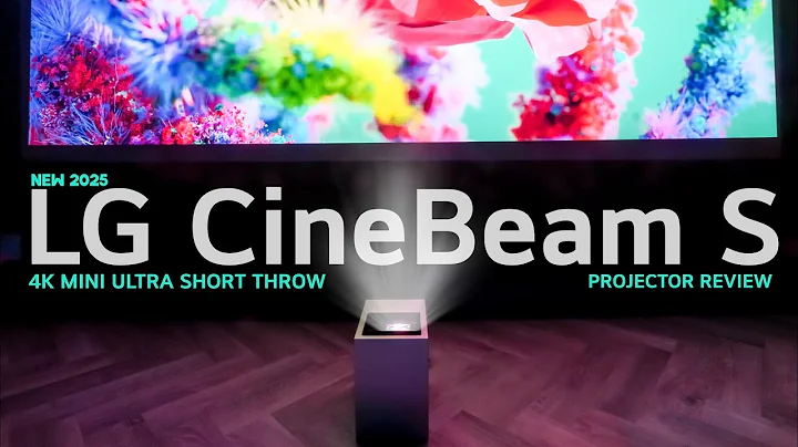 LG CineBeam S Ultra Short Throw 4K Laser mini Projector is a Game Changer!