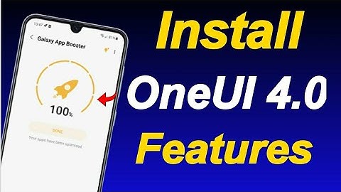 Install Samsung OneUI 4.0 Features - A50 A50s A51 A52 A52S A71 A72 M21 M31 M32 F62 A20 A30 A10 A30S