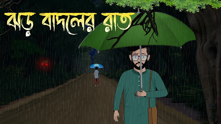 jhor badoler raat- Bhuter Cartoon | Bengali Horror Cartoon |Haunted Village Story