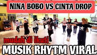 NINA BOBO VS CINTA DROP || AEROBIC PEMULA ASIK MUDAH D IKUTI || NOFA SALSA || FESYA SAHARA || B&B 