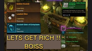 the best route GOLDEN SCARAB solo -  New World GOLD FARM
