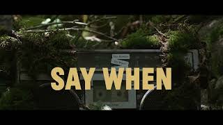 Dan Mangan - Say When (Official Lyric Video)