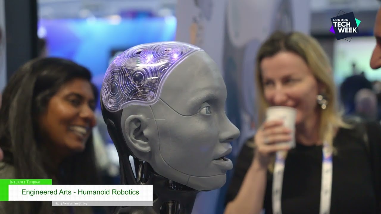 [London Tech Week 2025] Гуманоидные роботы - Engineered Arts