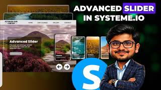 How To Create Advanced Slider in Systeme.io | Build Custom Full Screen Slider Easily