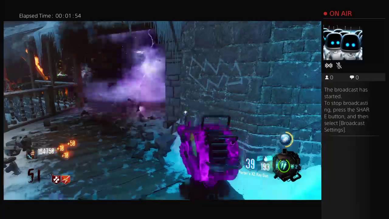 Bo3 zombies ray gun vs Round 50 YouTube