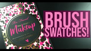 SWATCHES | Too Faced The Power of Makeup by NIKKIETUTORIALS