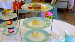 ロンドンのフォートナム&メイソンでアフタヌーンティー　Afternoontea at Fortnum & Mason Piccadilly, London