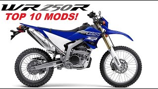 Yamaha WR250R Top 10 Mods for Dual Sport and Adventure Riding
