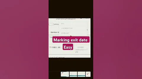 How to update Date Of Exit online in EPF without employer 2025,pf date of exit not updated