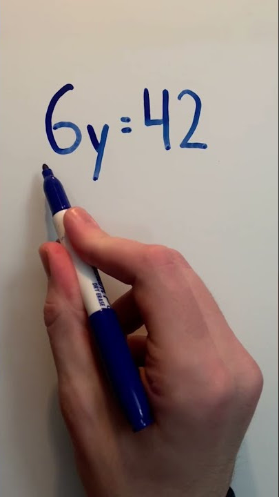 6y = 42 #Shorts #math #maths #mathematics