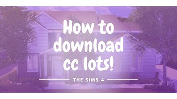 How to Download CC Lots | Quick Tutorial | The Sims 4