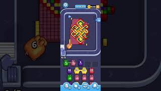 Pixel Flow Level 219 Solution #pixelflowpuzzlegame #pixelflow #pixelflowgame #level219