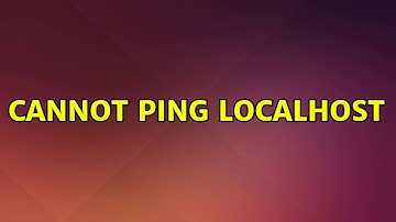 Ubuntu: Cannot ping localhost