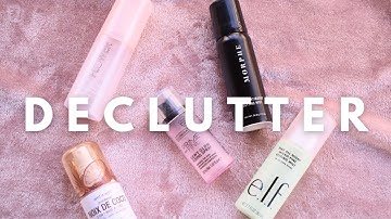 DECLUTTER WITH ME | SETTING SPRAYS