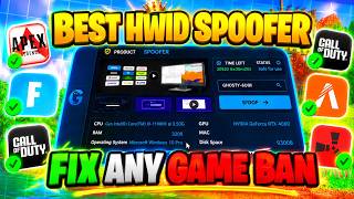 HWID Spoofer Guide - How to Get Unbanned Permanently (HWID  Spooofer 2026)