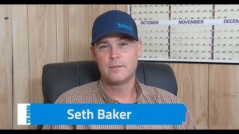 Seth Baker and his Te Pari Dosing Gun and Weigh Scales