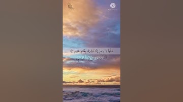 نَبِّئْ عِبَادِي أَنِّي أَنَا الْغَفُورُ الرَّحِيمُ (49)سوره الحجر | الشيخ|هزاع البلوشي|حالات واتساب