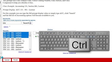 Navigating to a Report and Making Prompt Selections in Cognos