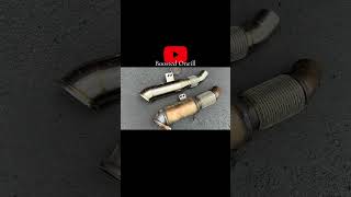 Supra GR Cattless Downpipe install! #automobile #a90supra #mk5supra
