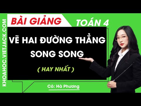 Video: Cách Vẽ Một đường Song Song