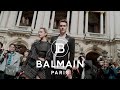 Streetstyle @ Balmain Paris Fashion Week: Eva Longoria, Olivia Culpo, Caro Daur by Jeffrey Lin