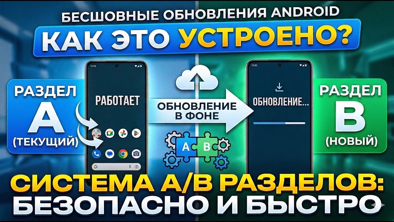 Как это устроено? Система A/B разделов Как не «окирпичить» телефон