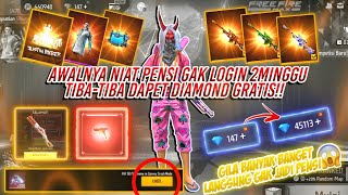 GAK LOGIN 2MINGGU TIBA2 DAPET DIAMOND GRATIS BANYAK BANGET!! LANGSUNG BORONG SEMUA EVENT TERBARU..