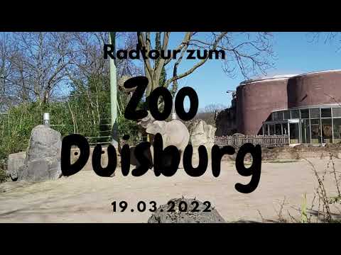Ausflug zum Duisburger Zoo, Radtour von Neukirchen-Vluyn nach Duisburg