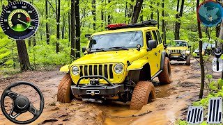 4x4 Offroad Jeep Driving Simulator 3D - Drive SUV 4x4 jeep Offroad Game - Android GamePlay screenshot 2