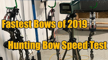 Fastest Bows of 2019: Bowtech vs. Obsession vs. Mathews vs. Hoyt vs. Prime vs. PSE