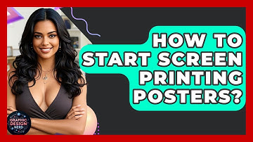 How To Start Screen Printing Posters? - Graphic Design Nerd