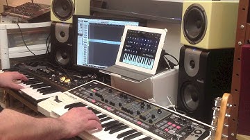 iConnectMIDI2+ two MIDI channel pass thru to iPolysix