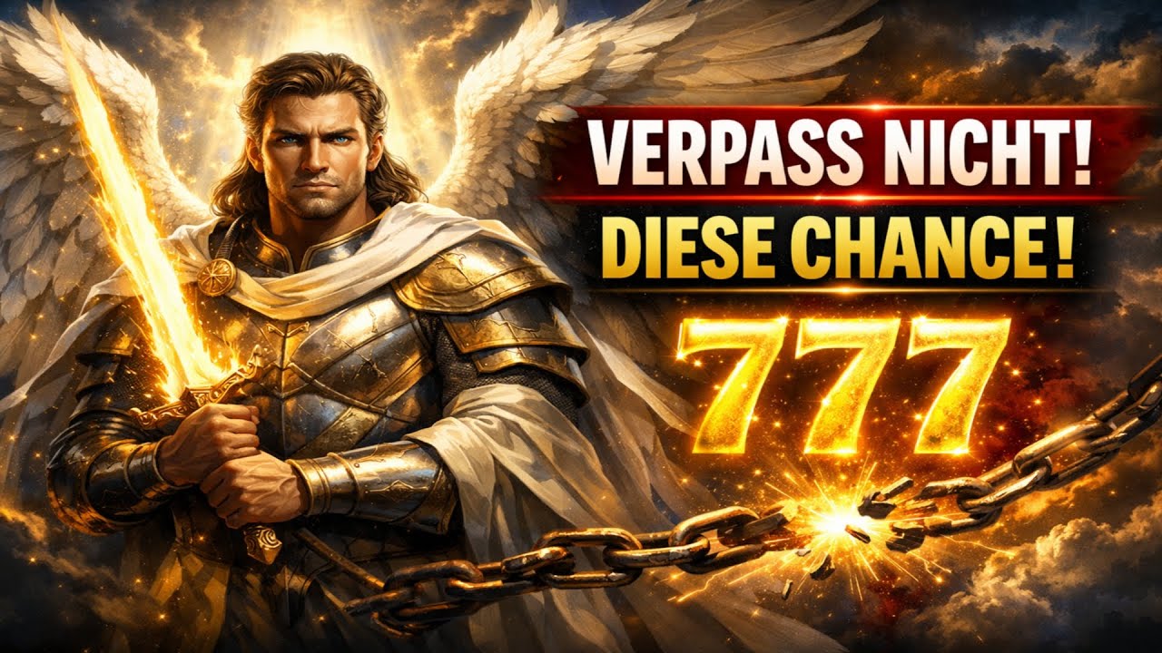 Efatá 777 Schutz: Kein Feind kann dir schaden. Erzengel Michael ist hier.