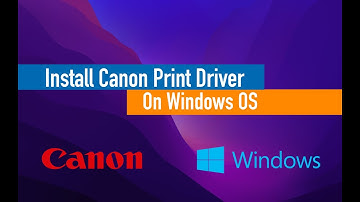 How To Install Canon Print Driver on Windows 2022 (Updated)