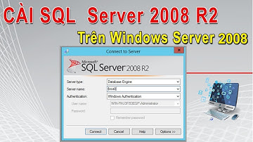 Cài SQL SERVER 2008 R2 Express with SP2 trên Windows Server 2008