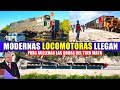 Mira: nadie esperaba esto, llegan  modernas locomotoras para avanzar con trabajos del Tren Maya